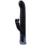 Vibrator Rabbit Passion »Silver Fox« 24,8 cm - Negru - accesorii incluse