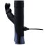 Vibrator Rabbit Passion »Silver Fox« 24,8 cm - Negru - vedere spate