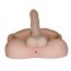 Masturbator Barbat cu Penis Mistress "Strong Man" 51 cm - Natural - accesorii incluse