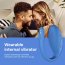 Vibrator Cupluri We-Vibe »Jive« 7,4 cm - Albastru - culoare si material