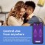 Vibrator Cupluri We-Vibe »Jive« 7,4 cm - Albastru - detaliu ambalaj