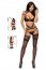 Set sexy Beauty Night Diamond, Beauty Night, negru, S/M# - detaliu design