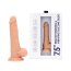 Vibrator ultra realistic natural Loving Joy 7.5″ Remote Thrusting, Silicon, 10 Vibratii, [ 21 cm x 4 cm ] - vedere spate