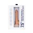 Vibrator ultra realistic natural Loving Joy 7.5″ Remote Thrusting, Silicon, 10 Vibratii, [ 21 cm x 4 cm ] - detaliu ambalaj