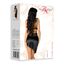 Set Neglije si Chiloti Chemise Fiorella Beauty Night - Negru