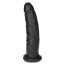 Dildo Realistic Italian Cock "Marco" 19 cm - Negru - dimensiuni complete