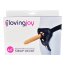 StrapOn Femei Loving Joy »Beginners Pegging« 11,5 cm - Natural