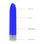 Vibrator Luminous »Eleni« 14 cm - Albastru