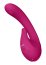 Vibrator VIVE »Miky Pulse-Wave & Flickering Silicone« 12 cm - Roz