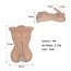 Masturbator Barbat cu Penis Mistress "Strong Man" 51 cm - Natural - detaliu design