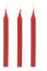 Set Lumanari Ceara Rece Master Series "Fire Sticks" 3 Bucati - Rosu - vedere frontala