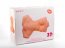 Masturbator 3D "Mistress" 42 cm - Natural - accesorii incluse