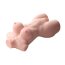 Masturbator 3D Mistress "Double Hole" 43 cm - Natural##
