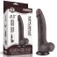 Dildo Realistic 8.5" Lovetoy "Sliding Skin Dual Layer Dong" 22 cm - Maro