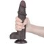 Dildo Realistic  8.5" Lovetoy "Sliding Skin Dual Layer Dong" 22 cm - Maro##