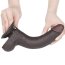 Dildo Realistic  8.5" Lovetoy "Sliding Skin Dual Layer Dong" 22 cm - Maro##