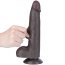 Dildo Realistic  8.5" Lovetoy "Sliding Skin Dual Layer Dong" 22 cm - Maro##