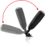 Masturbator Jamyjob's "Milker Stroker Up and Down" Negru - accesorii incluse