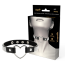 Chocker  cu Inima Coquette - Negru## - vedere frontala