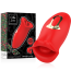 Limba cu Vibratii Mia Sicilia "Double Pleasure" Rosu - vedere frontala