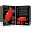 Limba cu Vibratii Mia Sicilia "Double Pleasure" Rosu - accesorii incluse