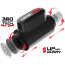 Masturbator JAMYJOB "Vortex Thrusting" 13 cm - Negru
