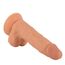 Dildo Utra Realistic VSCNOVELTY »Mr. Rude« 19 cm - Natural - detaliu finisaj