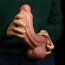 Dildo Realistic LovetoyXXL "King Sized" 24,5 cm - Natural##