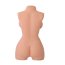 Masturbator 3D Mistress "Double Hole" 43 cm - Natural##
