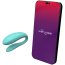 Vibrator Cupluri We-Vibe »Sync Lite Aqua« 7,8 cm - Turcoaz, Tester - detaliu design