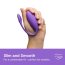 Vibrator Cupluri We-Vibe »Jive Lite« 10,2 cm - Violet - culoare si material