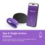 Vibrator Cupluri We-Vibe »Sync Go« Violet - detaliu finisaj
