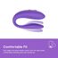 Vibrator Cupluri We-Vibe »Sync Go« Violet - accesorii incluse