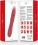 Vibrator Intense »Juni Up & Down« 17,3 cm - Rosu