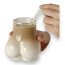 Pahar Kinky Pleasure "Sexy Booty Drinking Glass" 450ml - dimensiuni complete