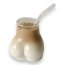 Pahar Kinky Pleasure "Sexy Booty Drinking Glass" 450ml - vedere frontala