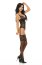 Set Corset si Tanga Peyton Beauty Night - Negru - detaliu design