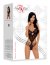 Lenjerie sexy senzuala, body femei, dantela, Beauty Night Denver, Negru