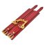 Catuse  Bound to Please "Red Wrist Cuffs" - Rosu##