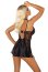 Camasa de Noapte Andea Chemise Beauty Night-Negru