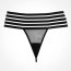 Chiloti Allure Lingerie, Cheeky Chique Panty, negru, S-L# - vedere laterala