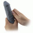 Manson realist pentru penis, Pretty Love, gri inchis#