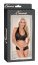 Set Lenjerie Intima Vixen Mesh Exposed - Negru