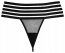Chiloti Allure Lingerie, Cheeky Chique Panty, negru, S-L# - detaliu design