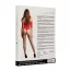 Body Crotchless Rhinestone, Le Desir, Rosu, S-L# - culoare si material
