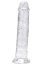 ​Dildo cu ventuză Loving Joy de 19 cm, transparent#