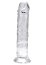 ​Dildo cu ventuză Loving Joy de 19 cm, transparent#