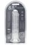 Dildo Transparent, Loving Joy, cu ventuza Suction Cup, 22 cm#