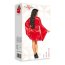 Set Neglije Satin si tanga Samira Beauty Night -Rosu