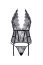Set Corset si Bikini Estera Beauty Night -  Negru - dimensiuni complete